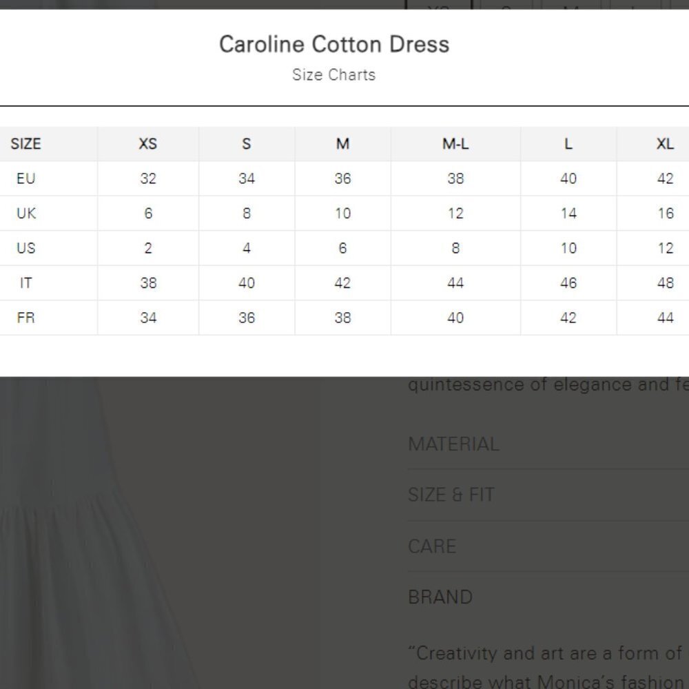MONICA NERA Caroline Cotton Dress - Picture 13 of 13